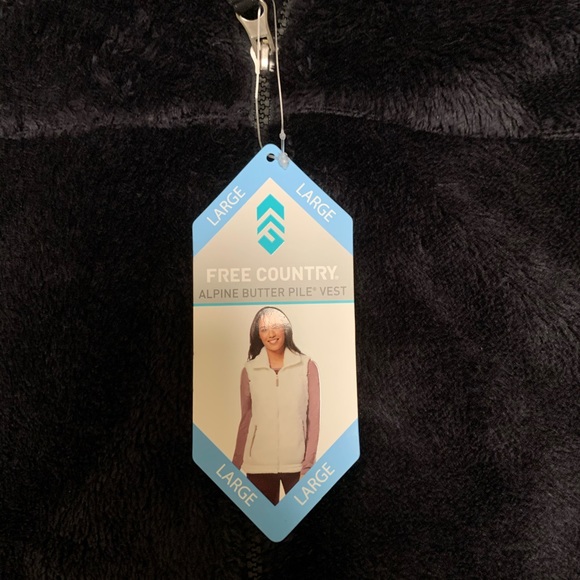 Free Country Alpine Butter Pile Vest - Picture 4 of 10